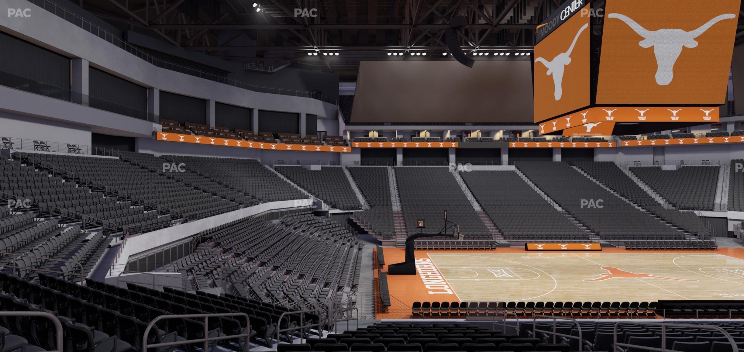 Seating view for Moody Center ATX Section 121