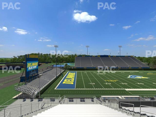 Seating view for Delaware Stadium Section G