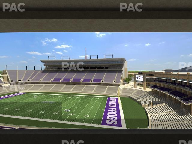 Seating view for Amon G Carter Stadium Section Champions Suite 2