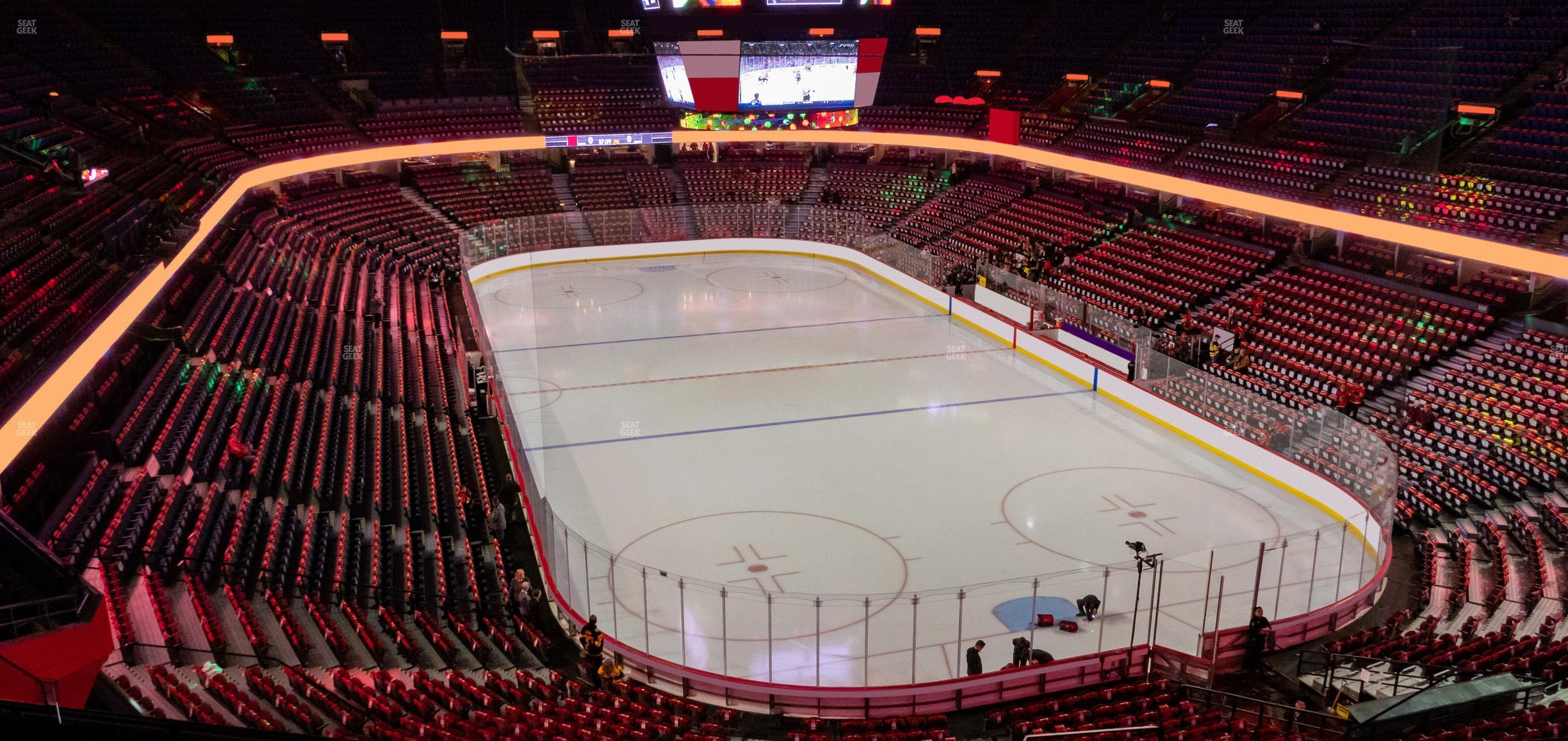 Seating view for Scotiabank Saddledome Section 204