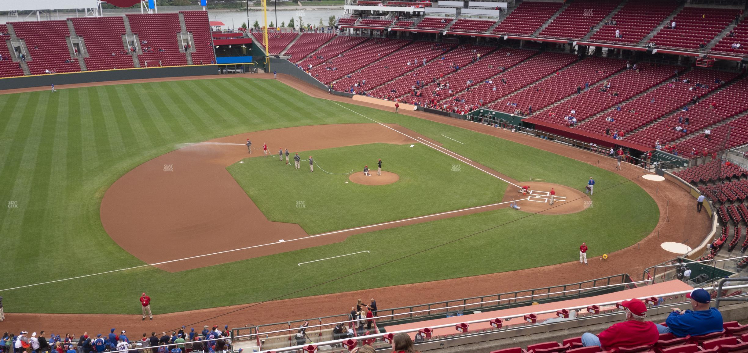 Seating view for Great American Ball Park Section 416