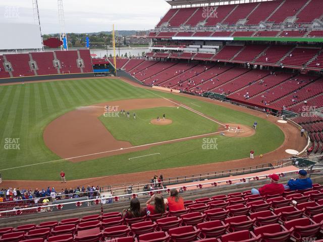 Seating view for Great American Ball Park Section 416