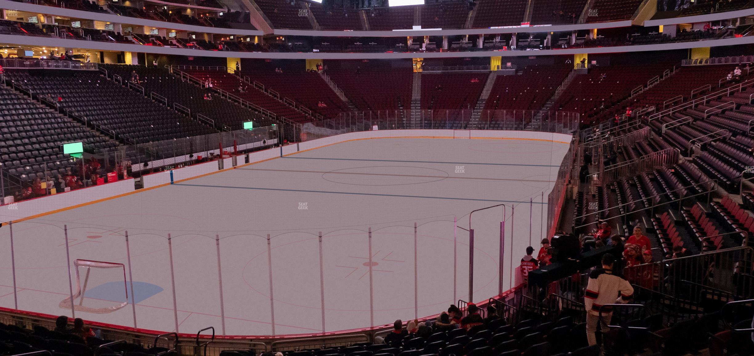 Seating view for Prudential Center Section 15