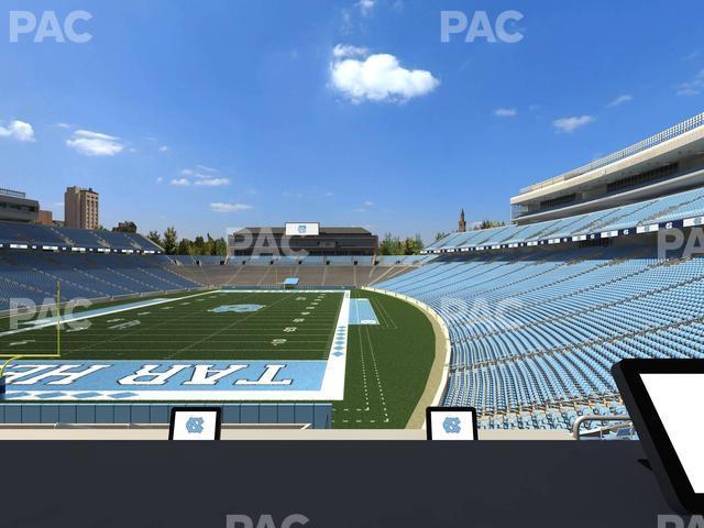 Seating view for Kenan Memorial Stadium Section 137