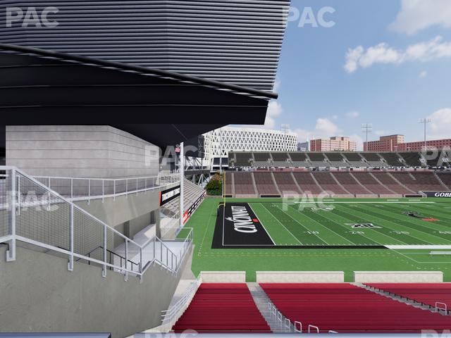 Seating view for Nippert Stadium Section 127