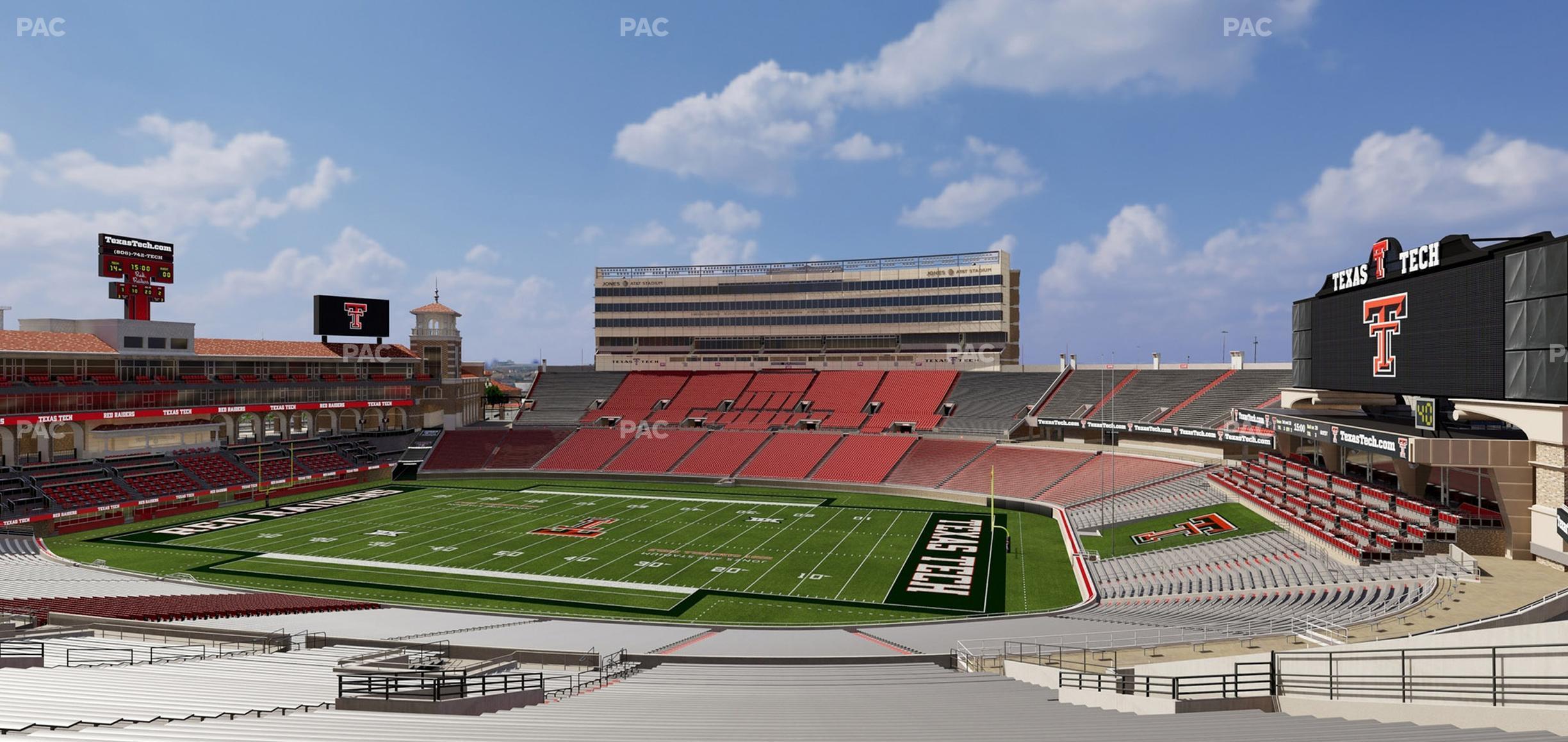 Seating view for Jones AT&T Stadium Section 116