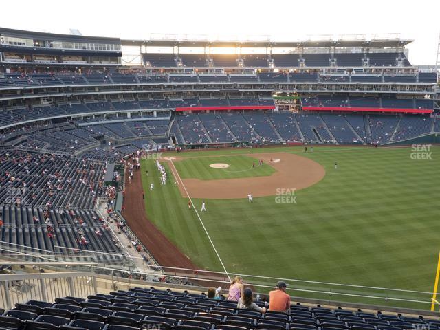 Seating view for Nationals Park Section 232