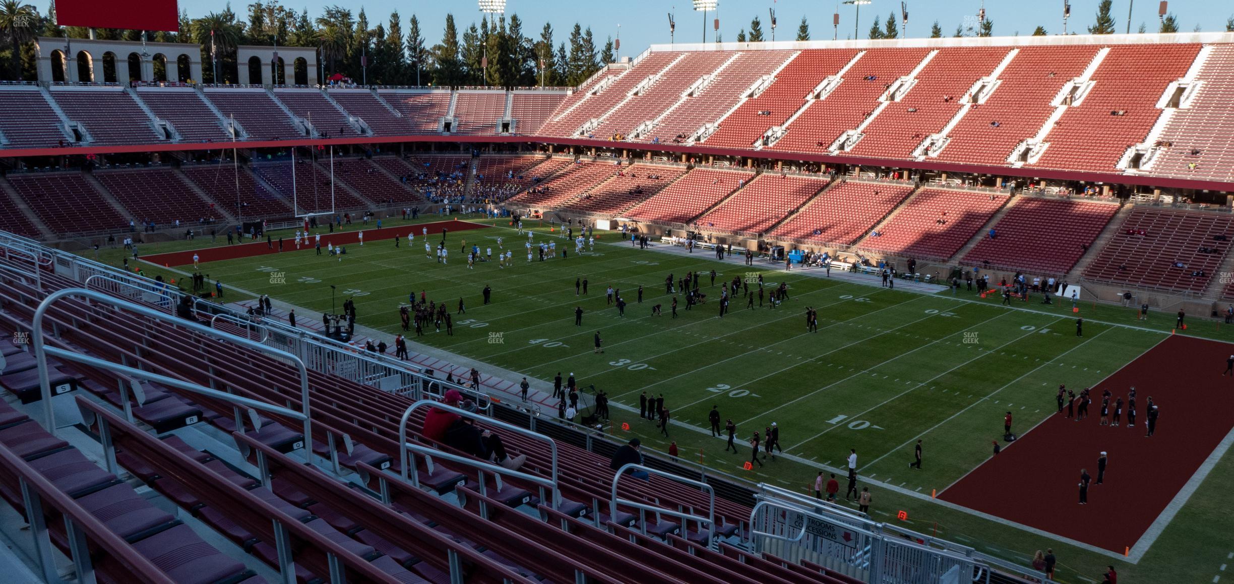 Seating view for Stanford Stadium Section 208