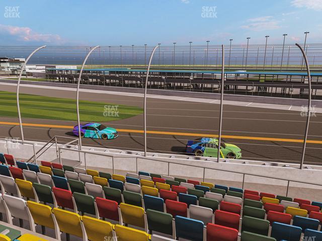 Seating view for Daytona International Speedway Section Front 161