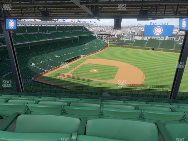 Seating view for Wrigley Field Section 425 Right