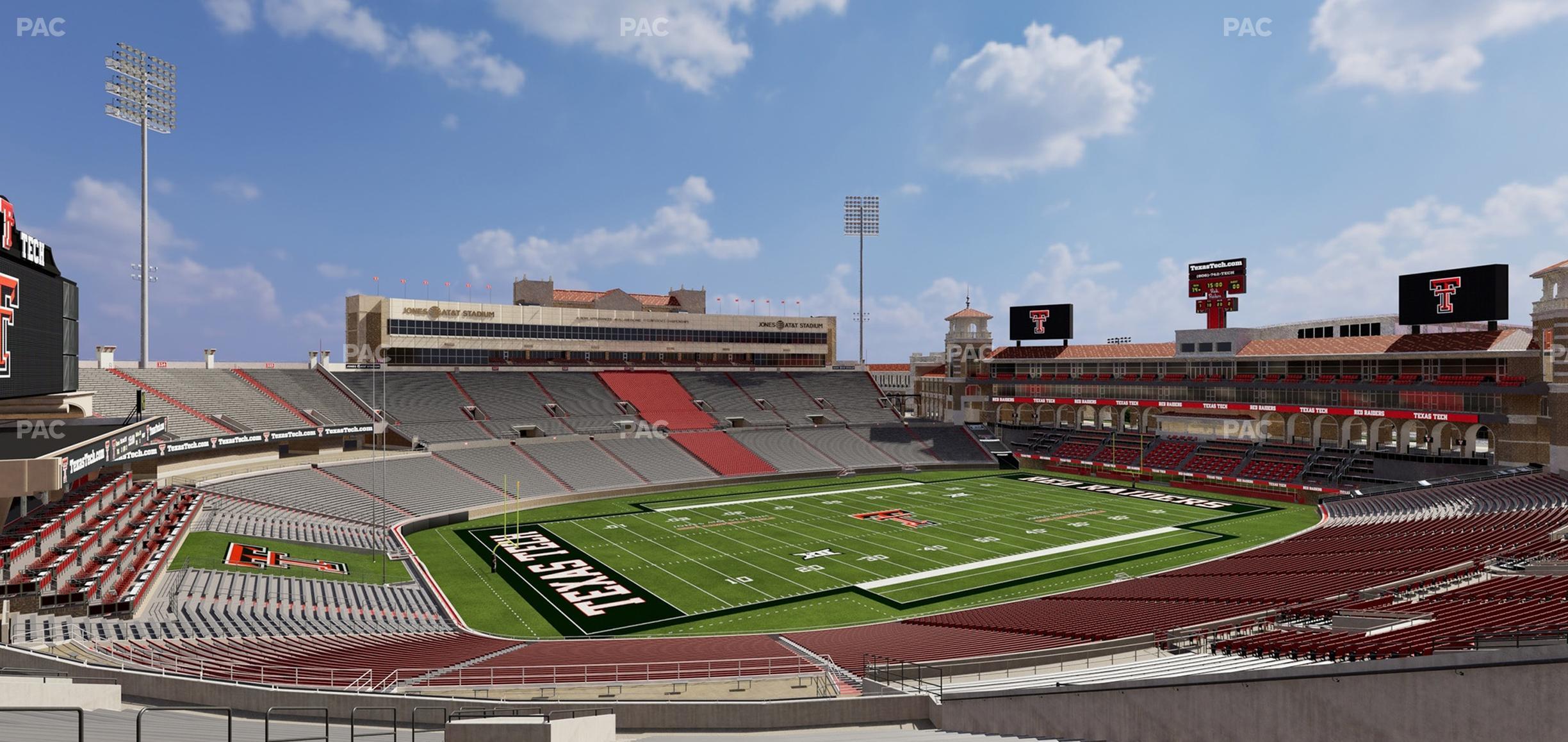 Seating view for Jones AT&T Stadium Section 109