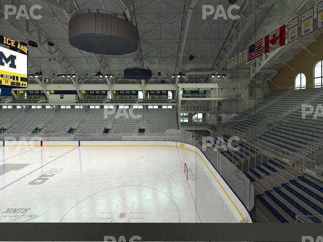 Seating view for Yost Arena Section 212