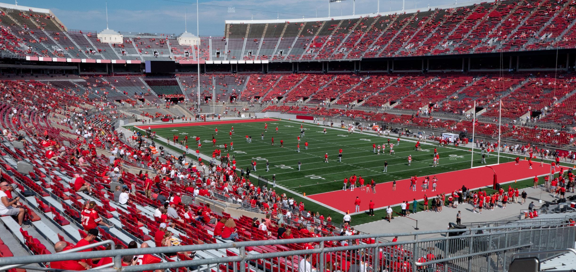 Seating view for Ohio Stadium Section 31 A