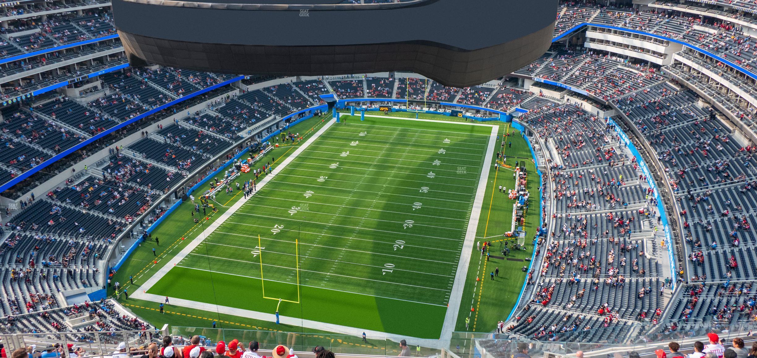 Seating view for SoFi Stadium Section 526