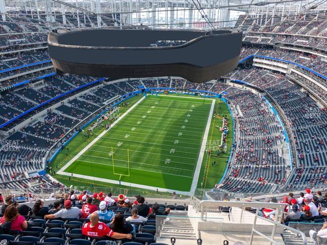 Seating view for SoFi Stadium Section 526