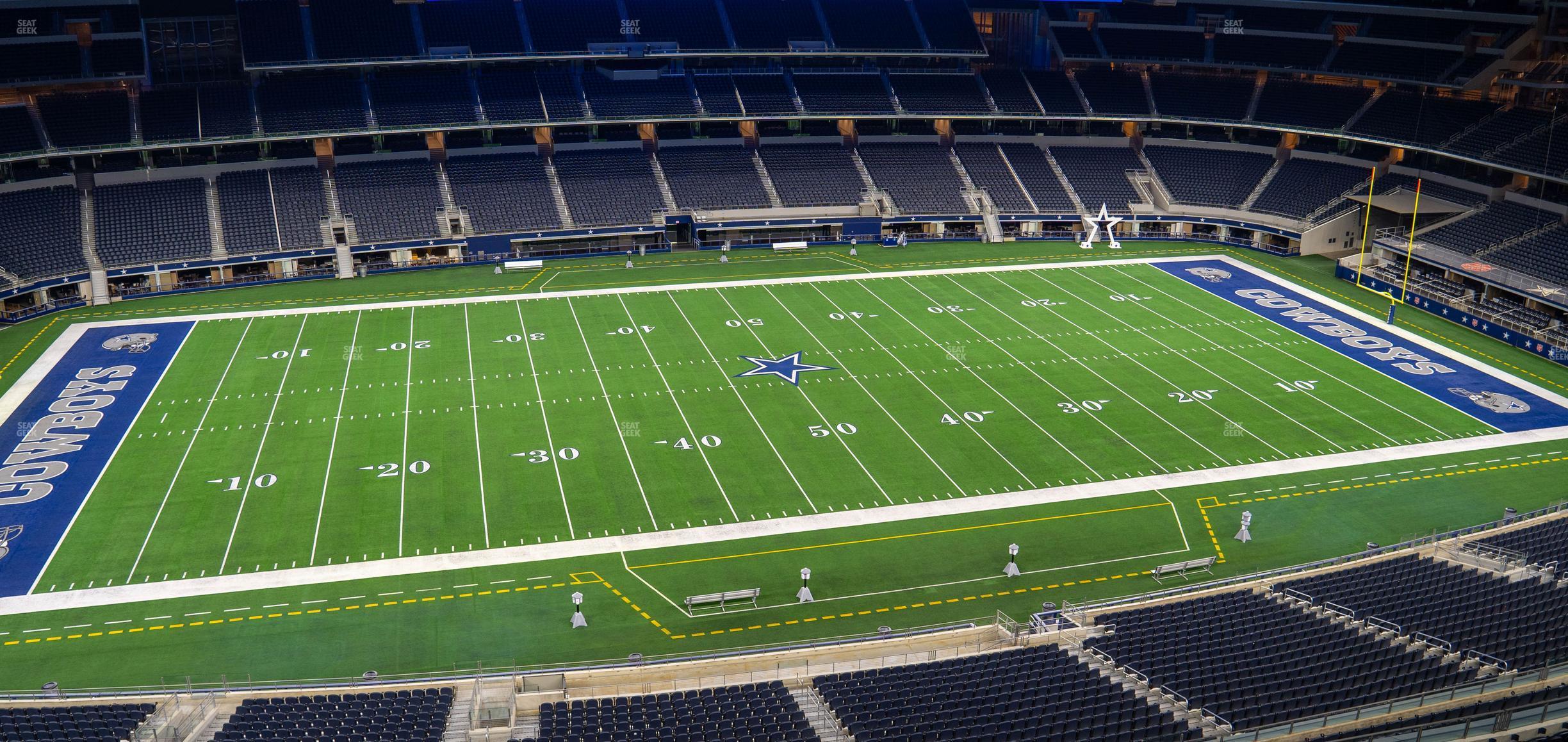 Seating view for AT&T Stadium Section Ring Of Honor Suite 550