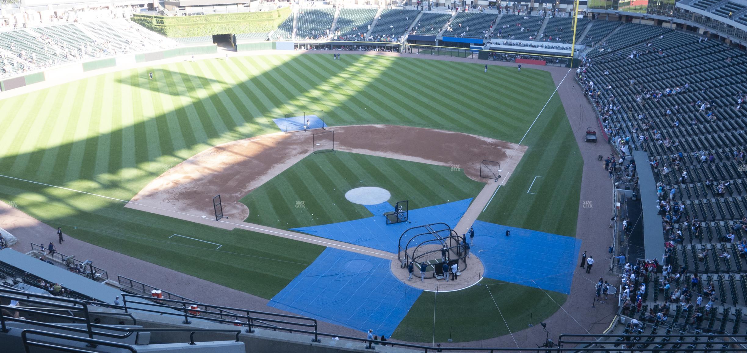 Seating view for Guaranteed Rate Field Section 535