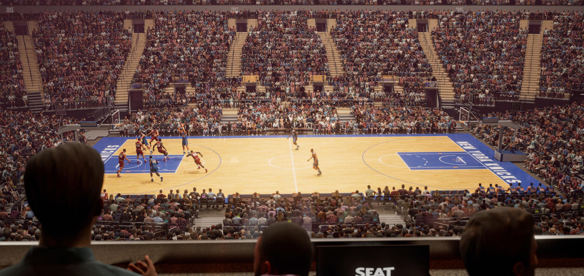 Seating view for Madison Square Garden Section Lexus Level Suite 46