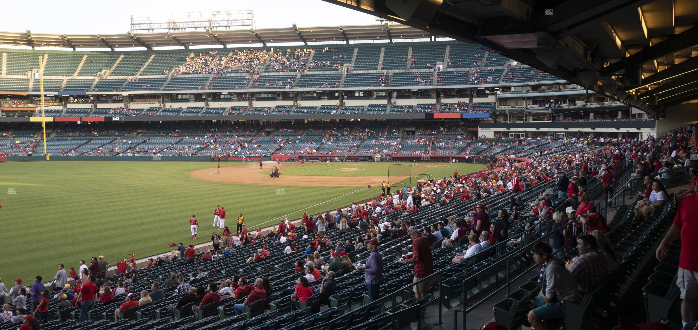 Seating view for Angel Stadium of Anaheim Section 204