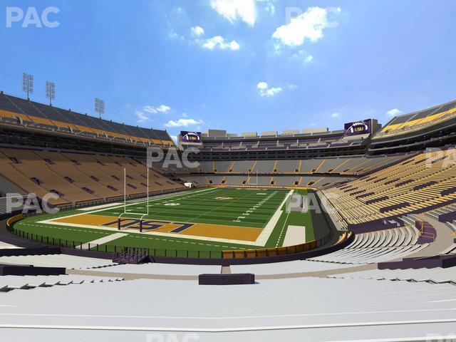 Seating view for Tiger Stadium Section 218