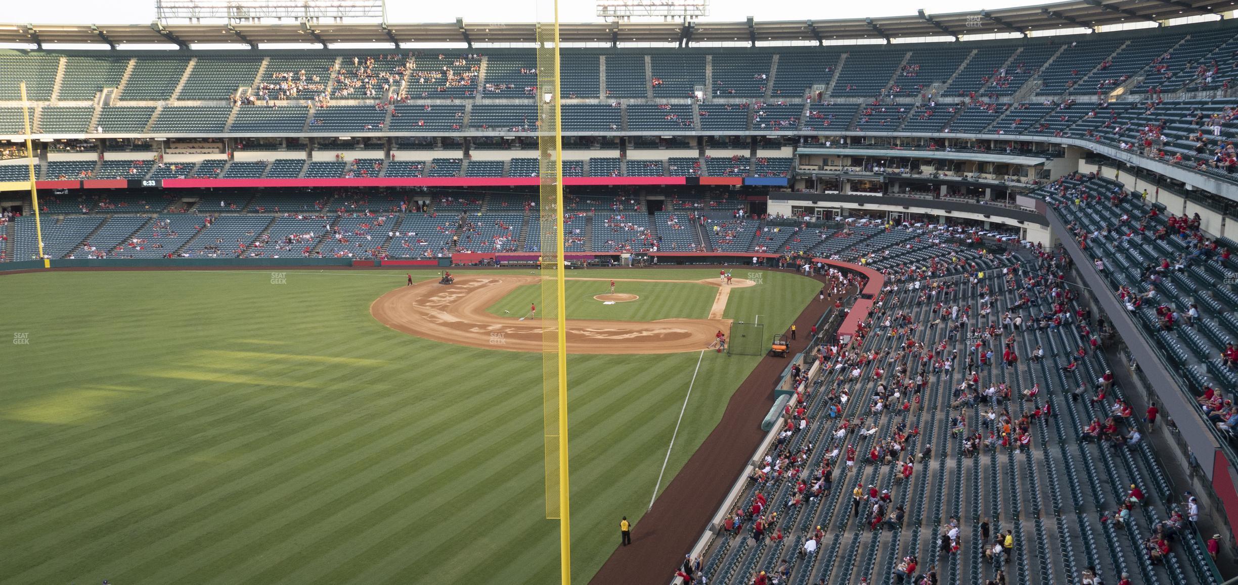 Seating view for Angel Stadium of Anaheim Section 402