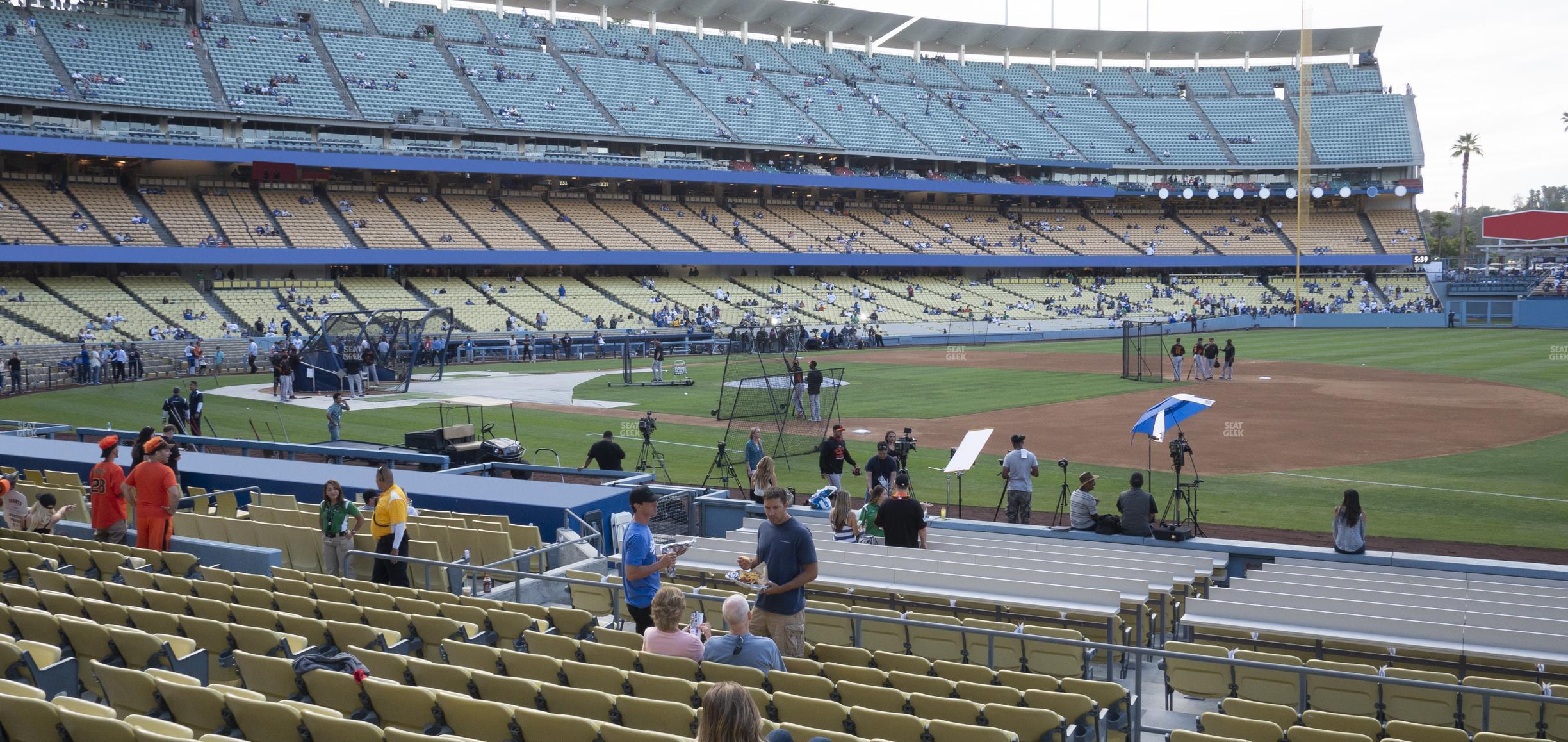 Seating view for Dodger Stadium Section 30 Fd