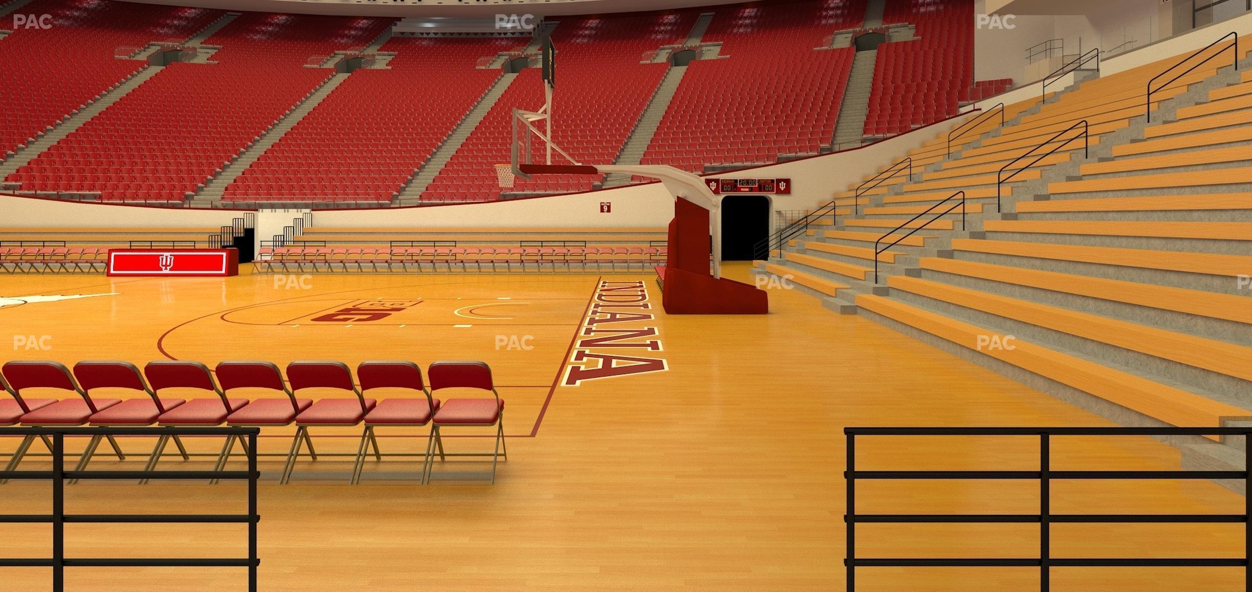 Seating view for Simon Skjodt Assembly Hall Section 3