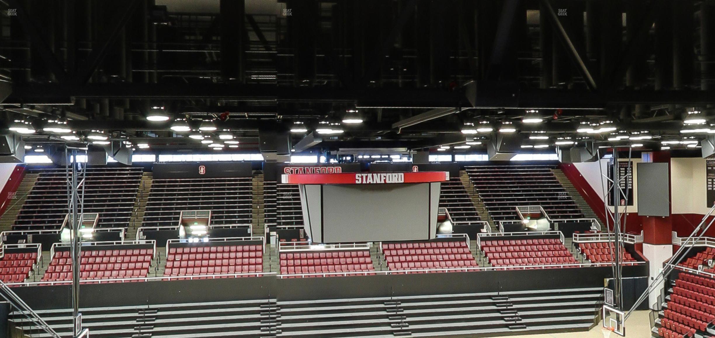 Seating view for Maples Pavilion Section 2