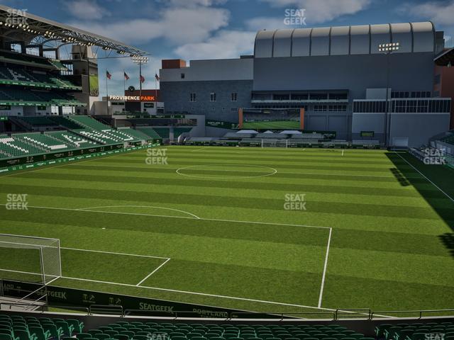 Seating view for Providence Park Section 109