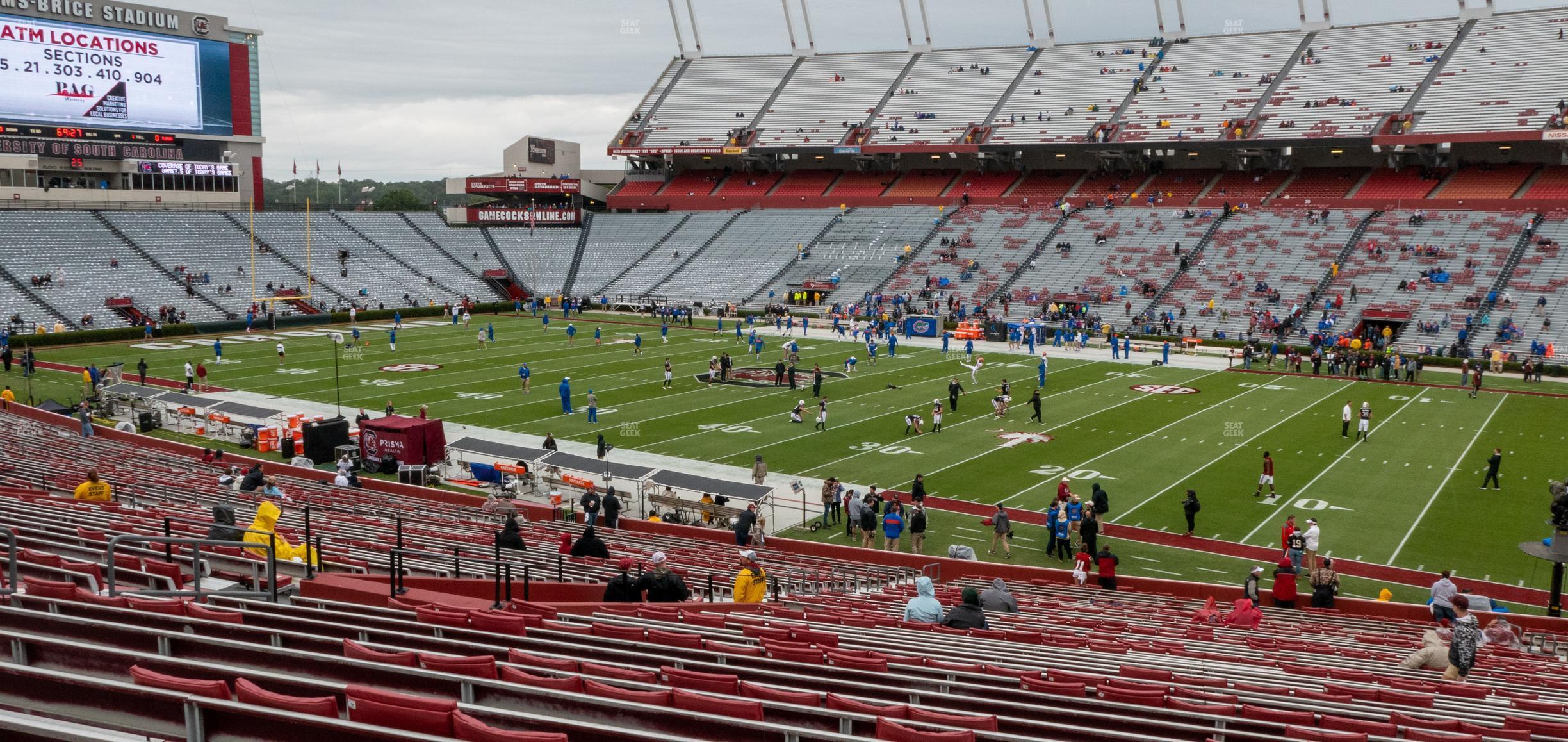 Seating view for Williams Brice Stadium Section 8