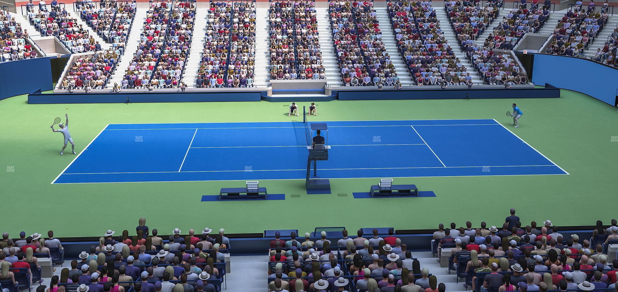 Seating view for Arthur Ashe Stadium Section Suite 236