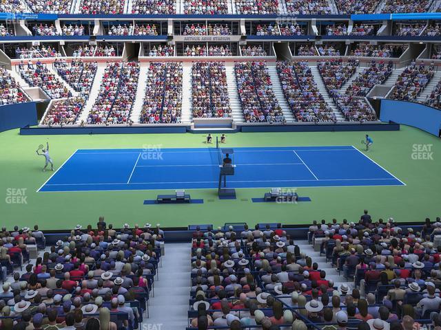 Seating view for Arthur Ashe Stadium Section Suite 236