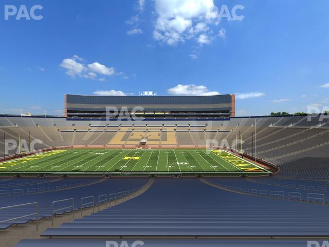 Seating view for Michigan Stadium Section 22