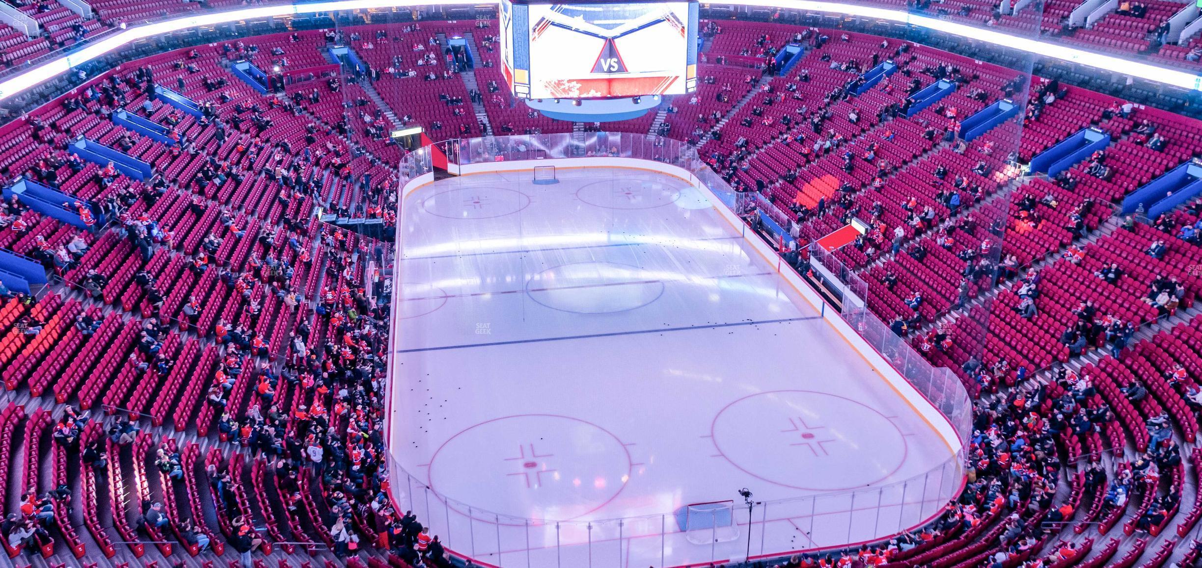 Seating view for Centre Bell Section 311