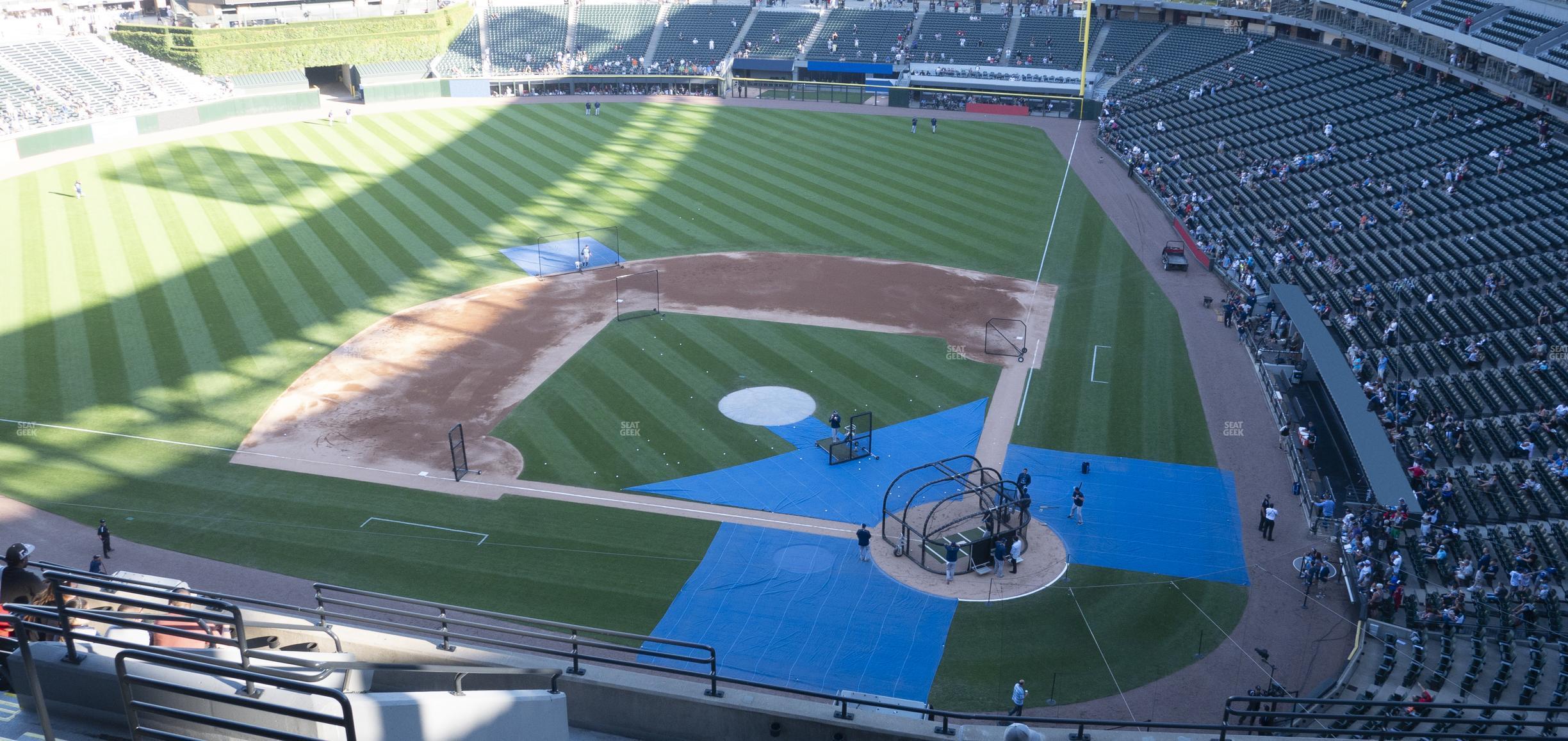 Seating view for Guaranteed Rate Field Section 536