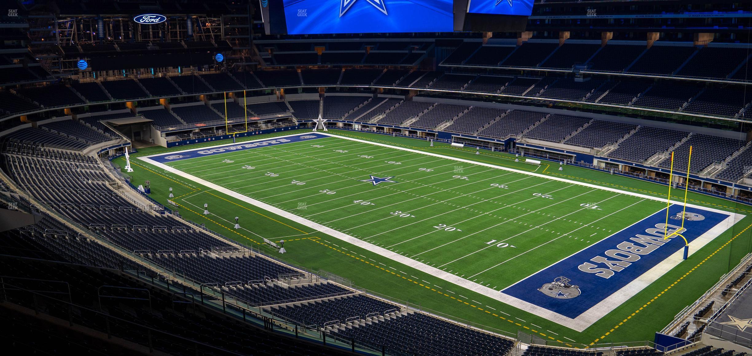 Seating view for AT&T Stadium Section Silver Suite 475