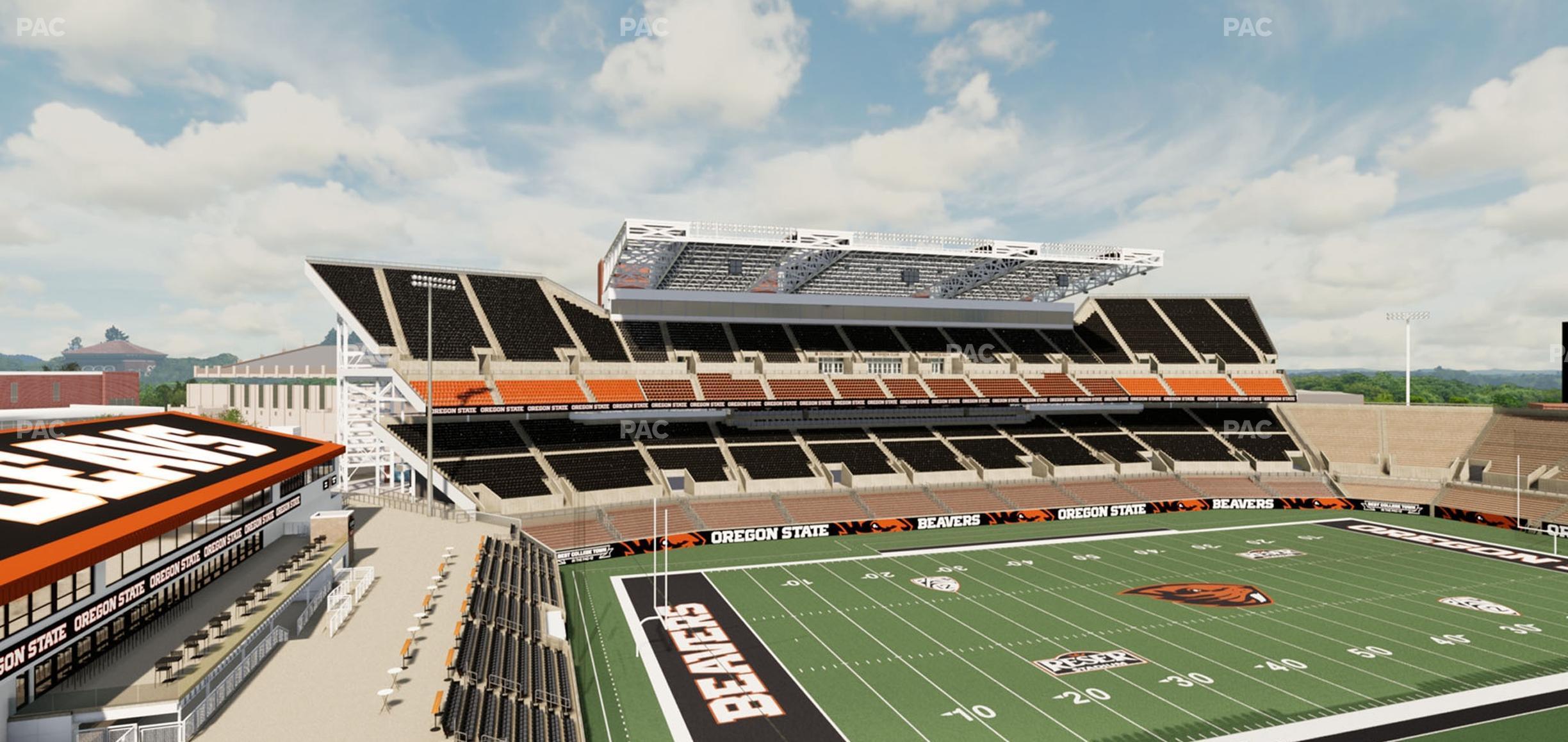 Seating view for Reser Stadium Section 238