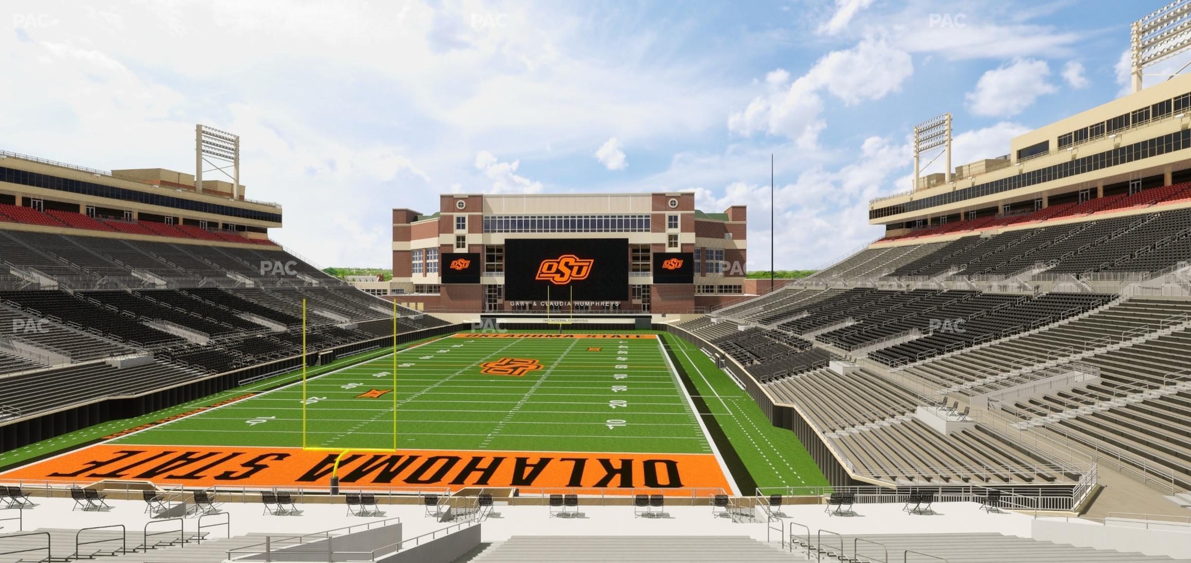 Seating view for Boone Pickens Stadium Section 119