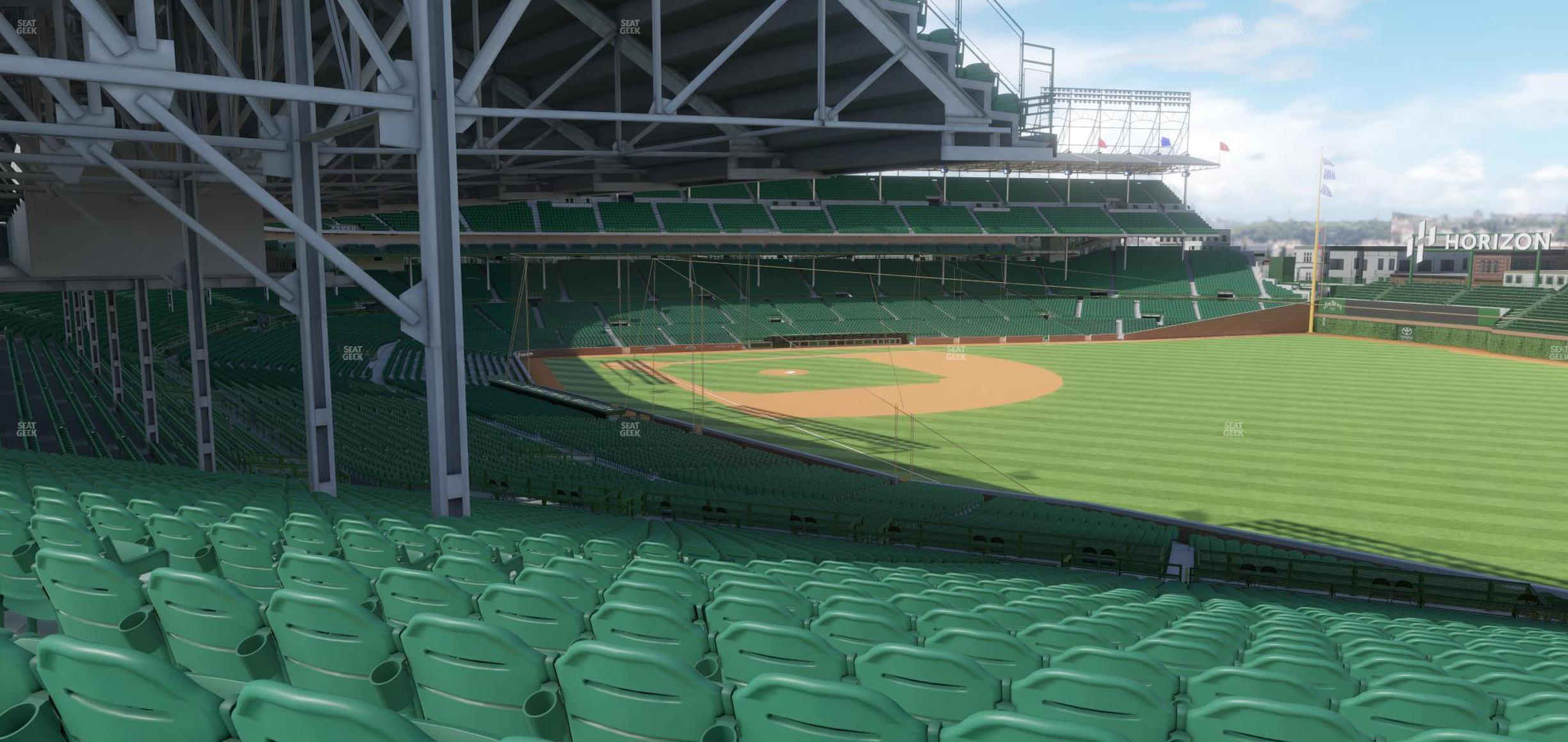 Seating view for Wrigley Field Section 232