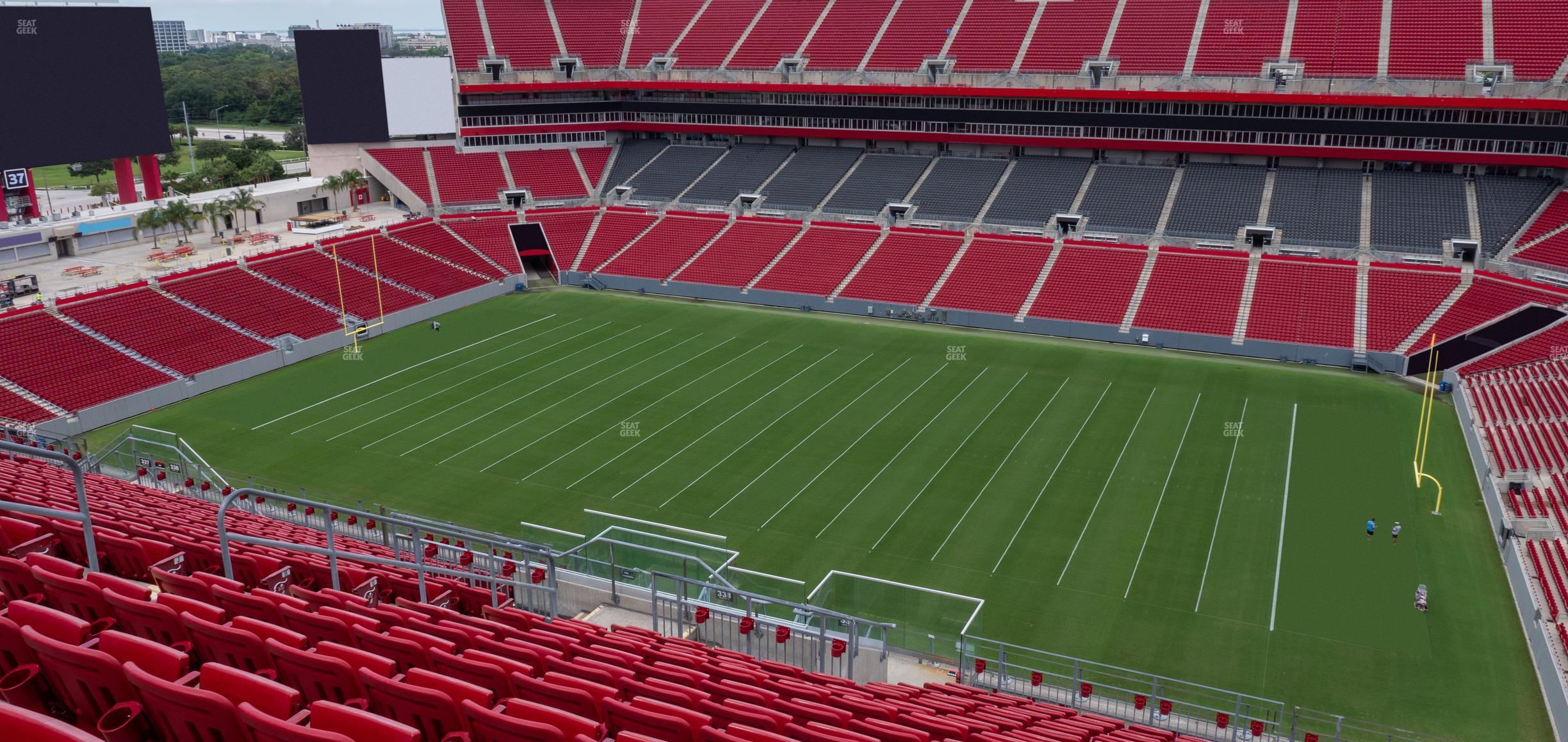 Seating view for Raymond James Stadium Section 339