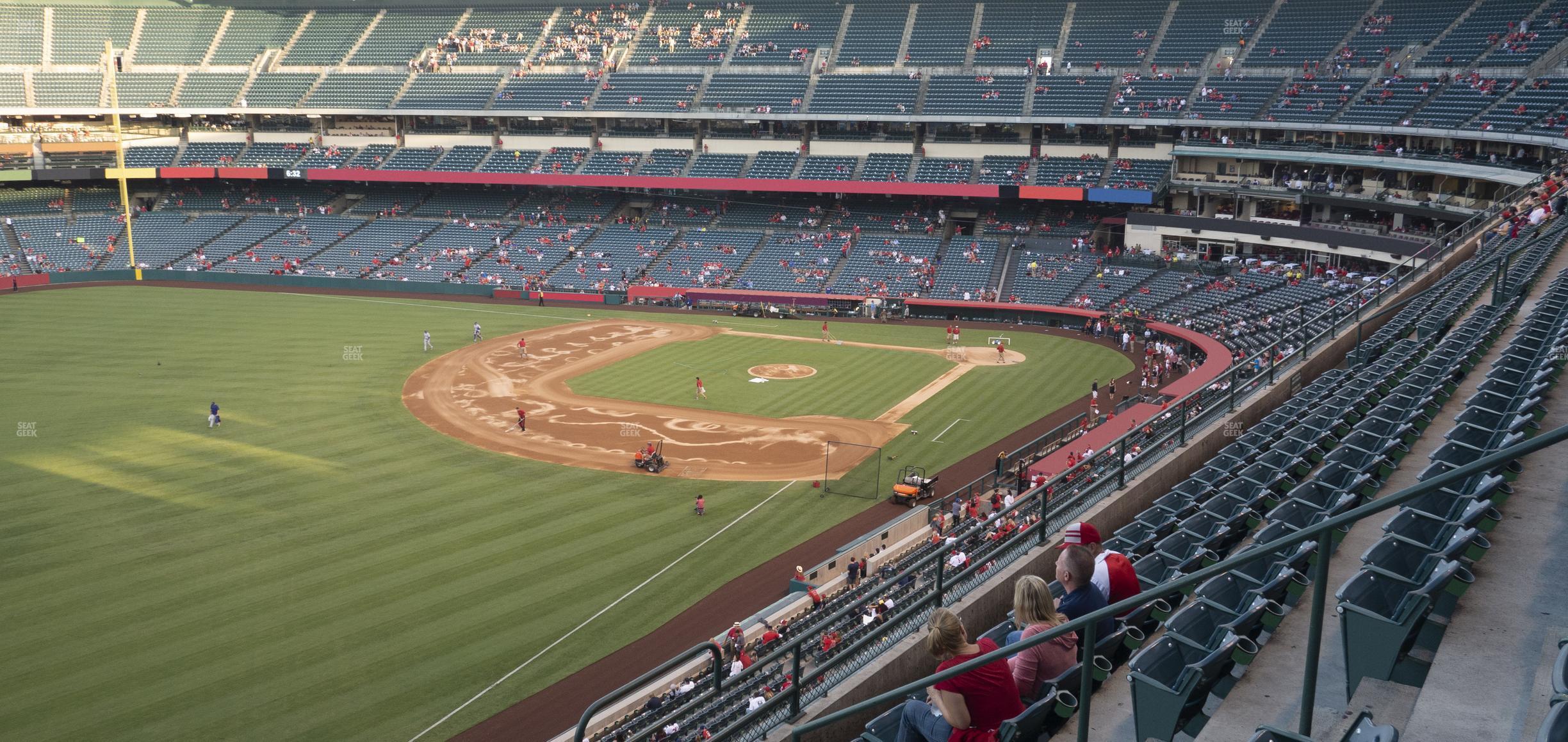 Seating view for Angel Stadium of Anaheim Section 406