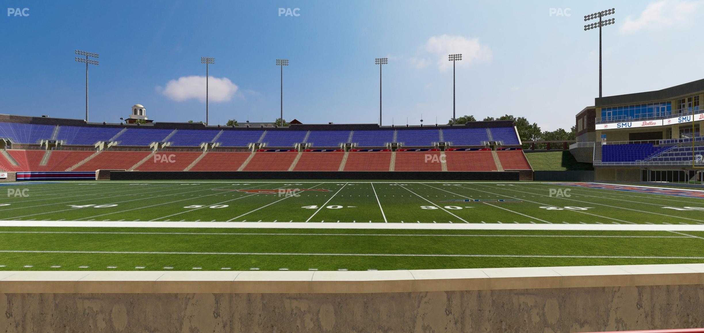 Seating view for Gerald Ford Stadium Section 103