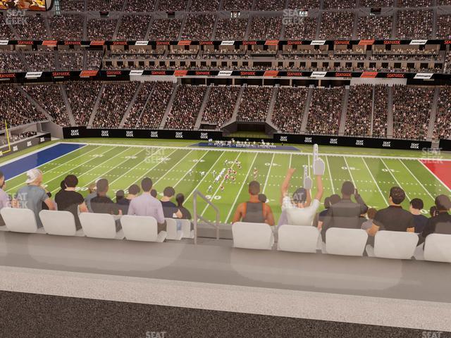 Seating view for Allegiant Stadium Section West Suite 2052