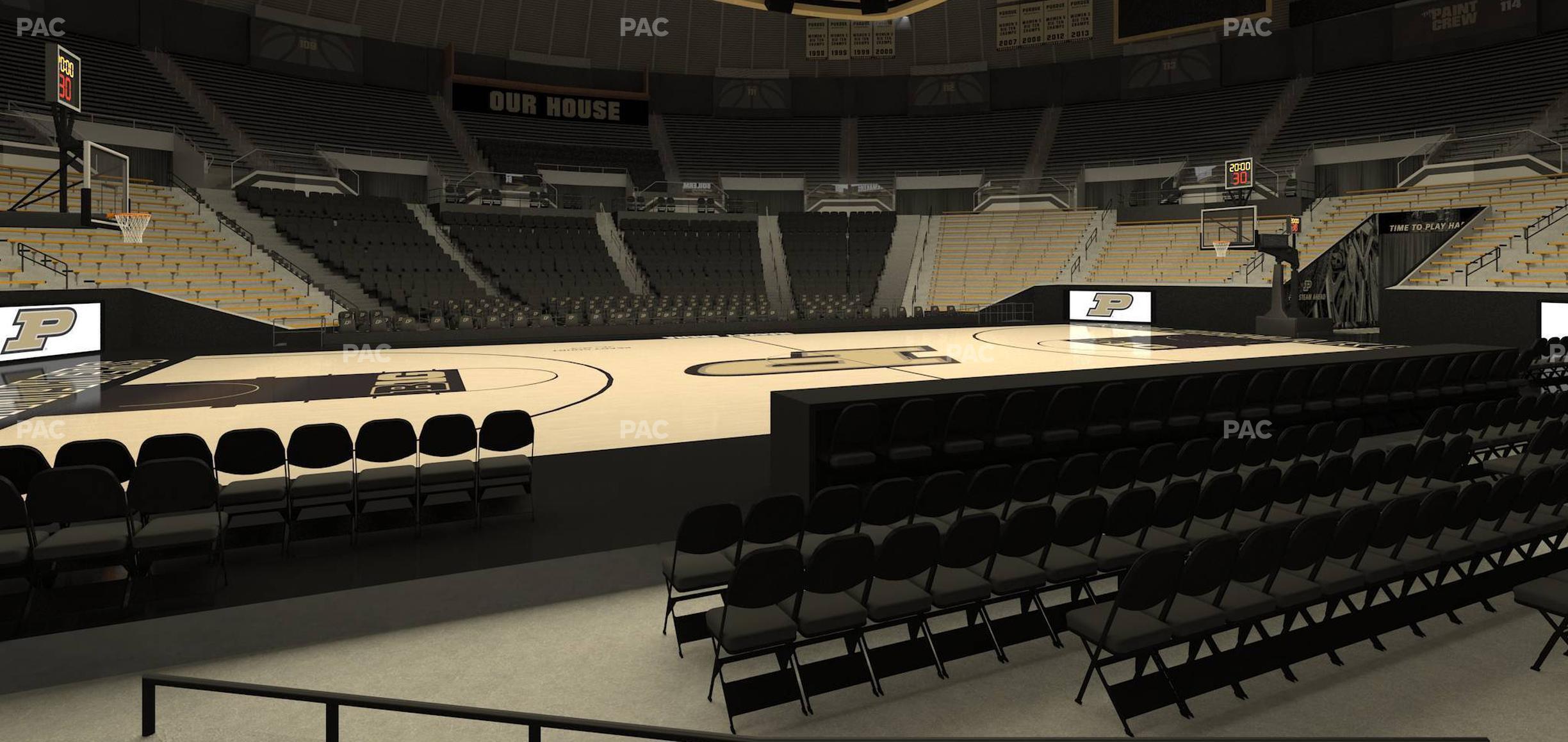 Seating view for Mackey Arena Section Lower 2