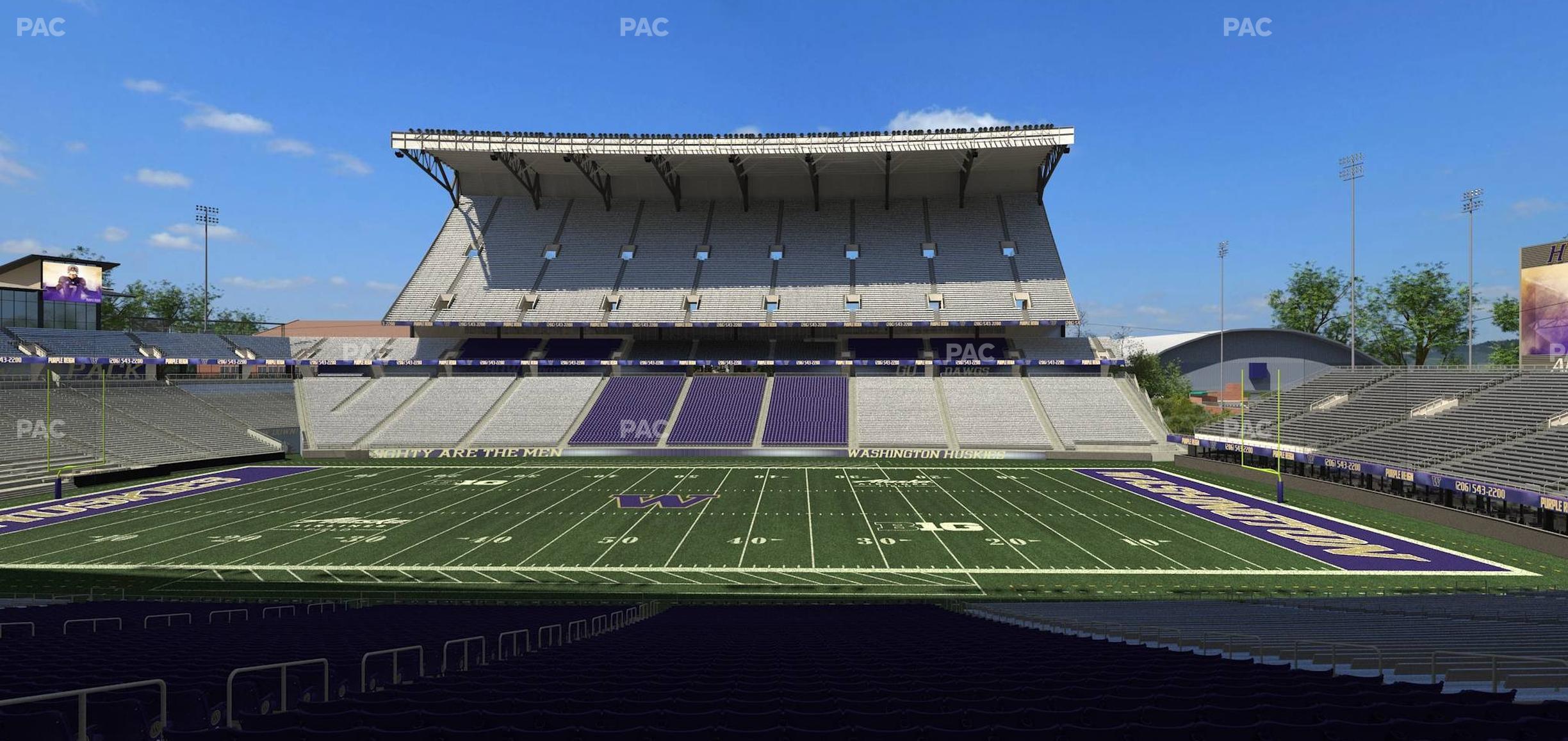 Seating view for Husky Stadium Section 105