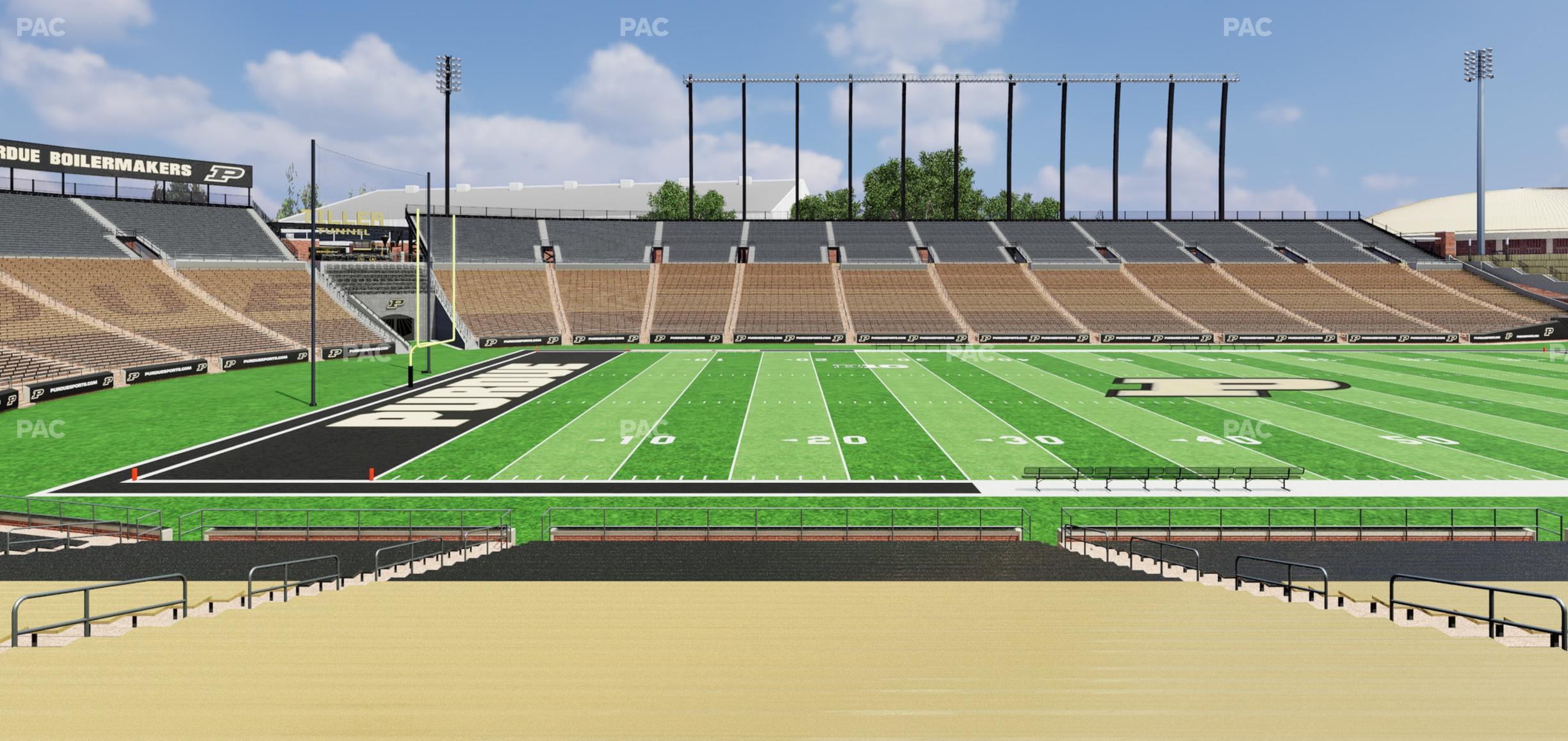 Seating view for Ross Ade Stadium Section 123