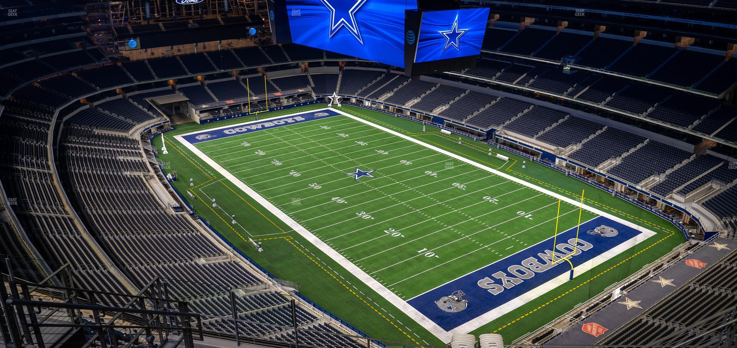 Seating view for AT&T Stadium Section 434