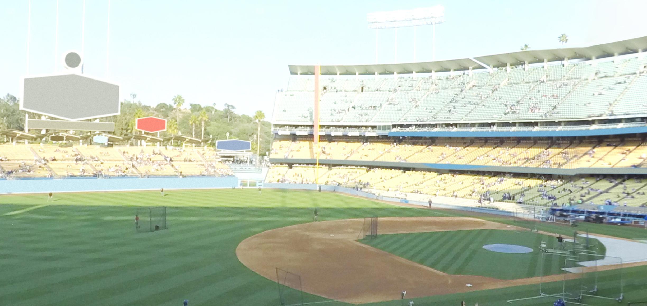 Seating view for Dodger Stadium Section 143 Lg