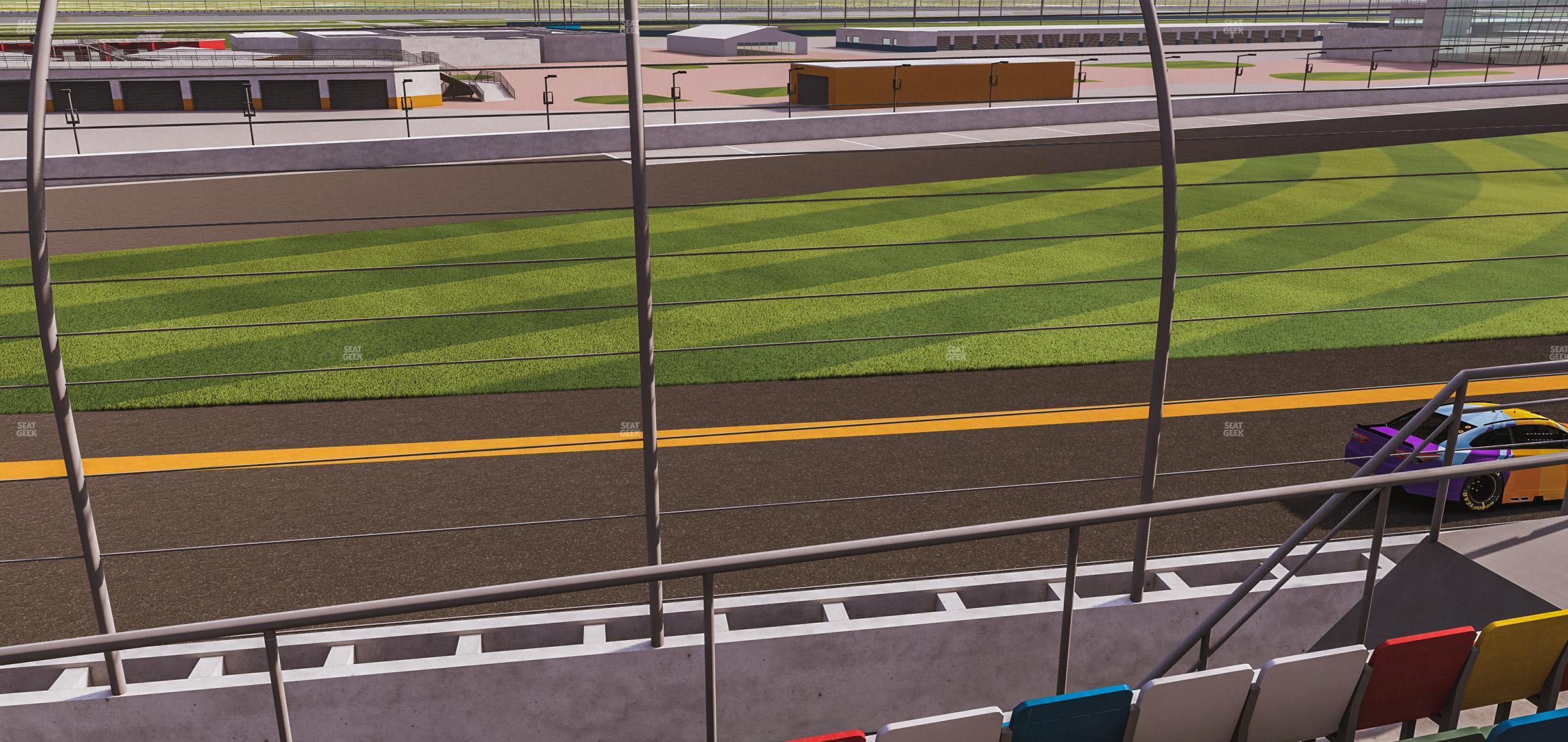 Seating view for Daytona International Speedway Section Front 134