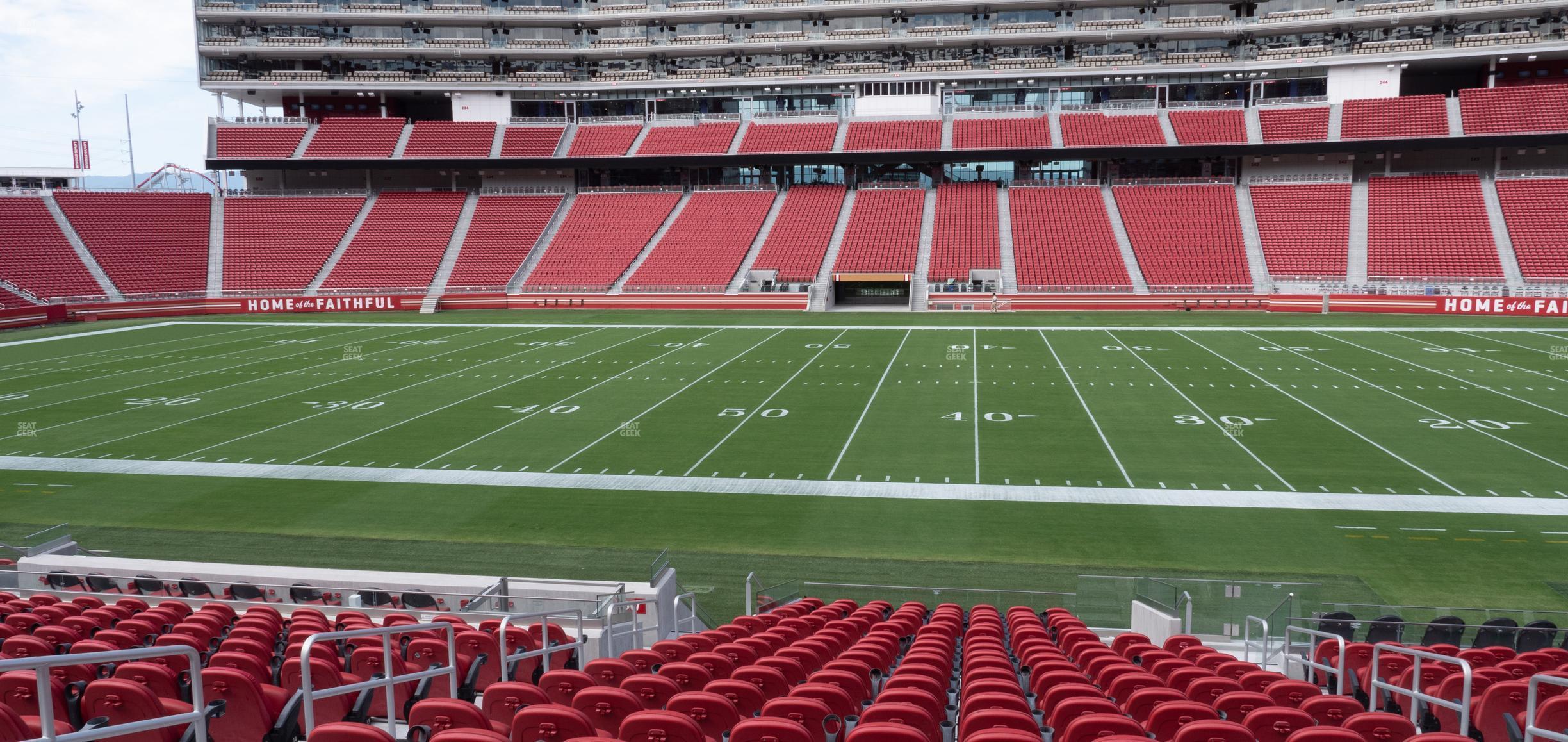 Seating view for Levi's Stadium Section C 114